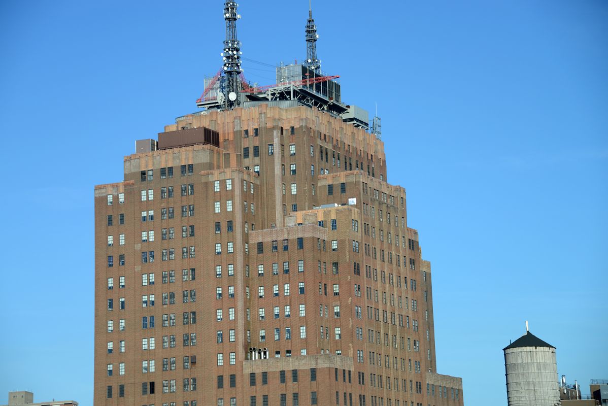 05-03 AT and T Long Distance Building 32 Avenue of the Americas Close Up From My Room At NoMo SoHo New York City